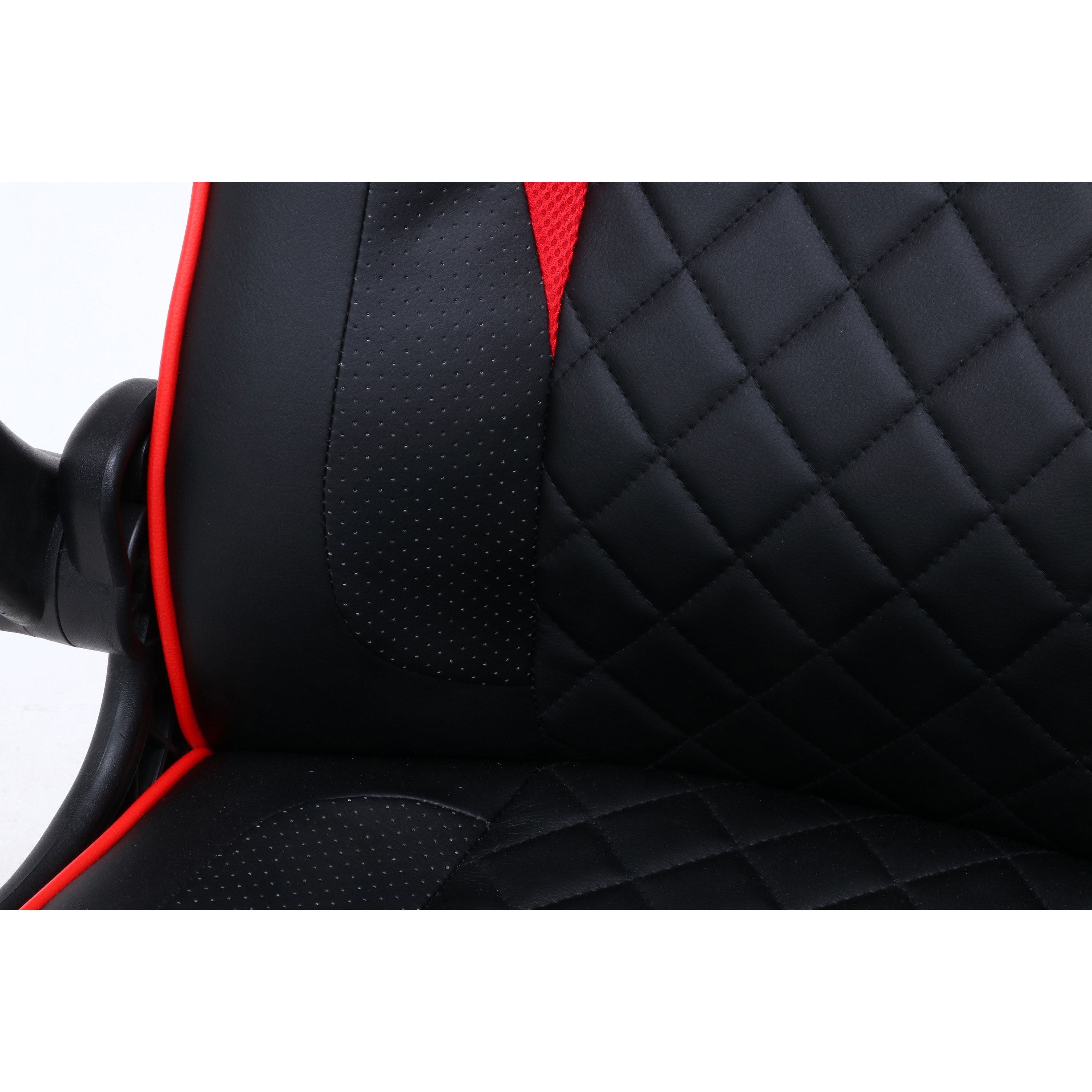 15506 ゲーミングチェア シグナル 不二貿易 レッド色 高さ1030～1110mm