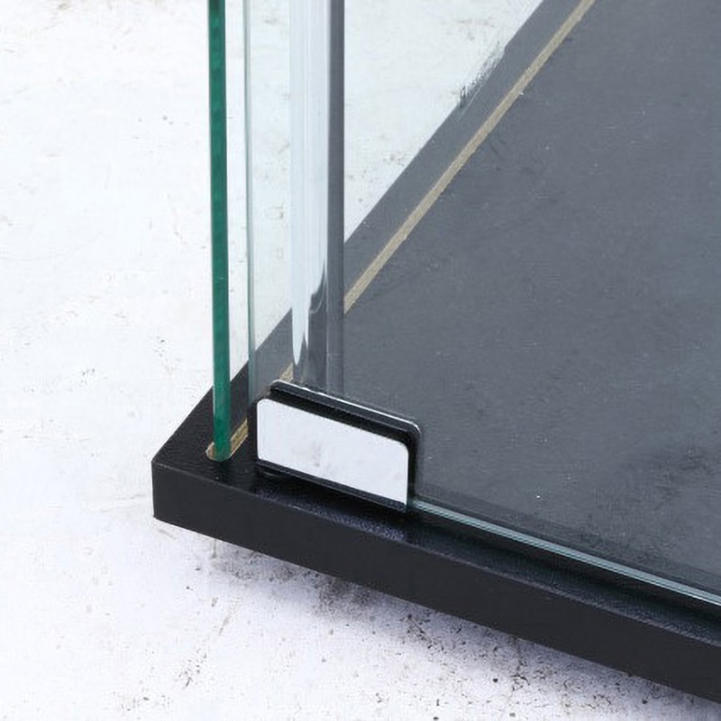 99490 ガラスコレクションケース 4段 LED 不二貿易 ブラック色