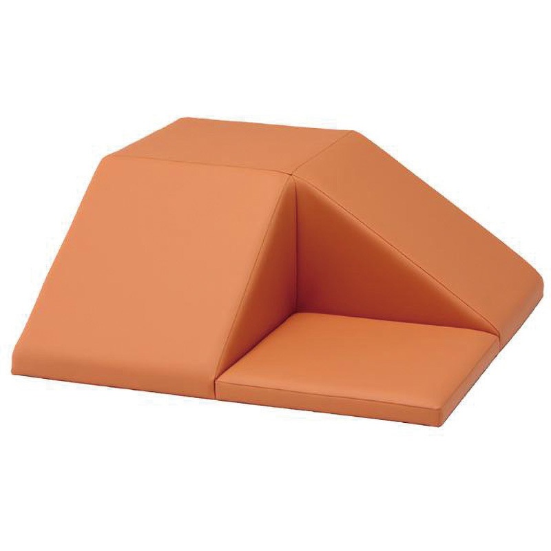 KS-SQ-LP スロープマット(キッズコーナー：スクエアシリーズ) オモイオ (omoio) 幅900mm奥行900mm高さ350mm  KS-SQ-LP