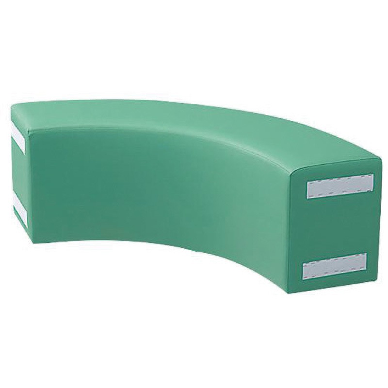 KS-D300-RB R(コーナー)ベンチ(キッズコーナー：スクエアD300シリーズ) 1台 オモイオ (omoio) 【通販モノタロウ】