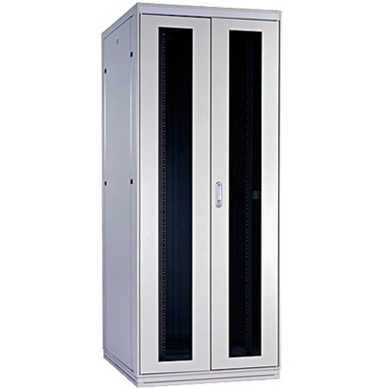 NFC-37U8075F2W ネットワークラック W750/800 ホワイトグレイ NFCシリーズ 摂津金属工業 1台 NFC-37U8075F2W