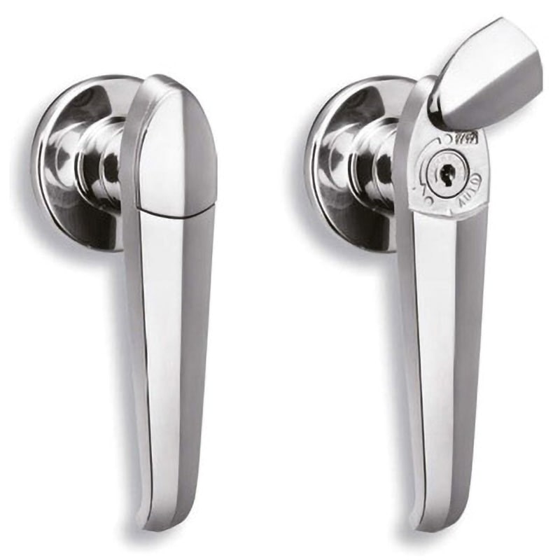 A-1143-1-1(#0200) ステンレスオートロック防水ハンドル 1個 TAKIGEN