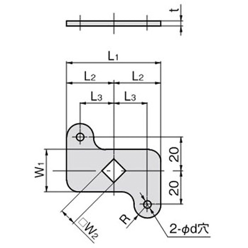 AC-25-E-31 止め金 1個 TAKIGEN(タキゲン) 【通販モノタロウ】