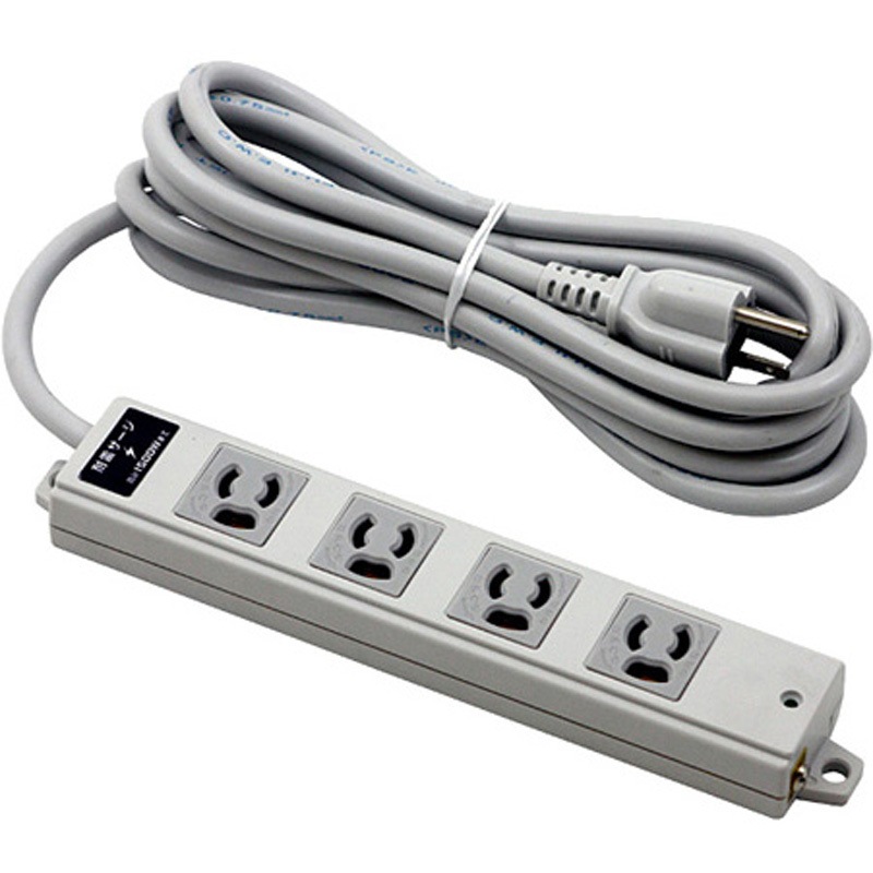 耐サージ機能付OAタップ 1個 大和電器 【通販モノタロウ】 5,653円