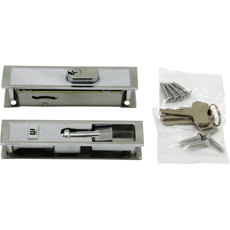 MJ305 アルミサッシ用玄関引戸錠 MJシリーズ 1セット アイアイ 【通販モノタロウ】