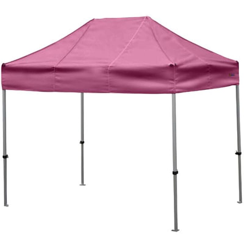 KA/1.5W かんたんてんと3・KA/1.5W (スチール&アルミ複合フレーム) さくらコーポレーション ワンタッチ式(一体型) ピンク色テント倉庫
