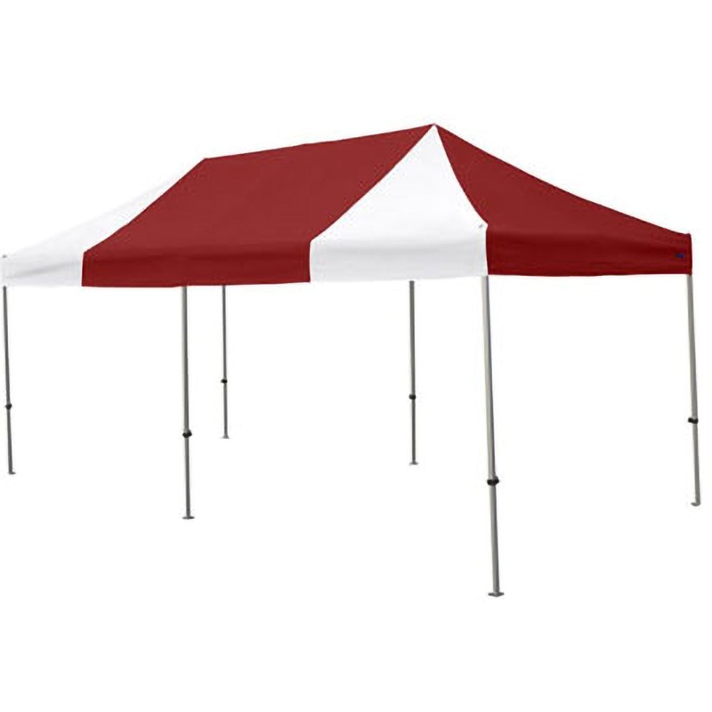 KA/8W かんたんてんと3・KA/8W (スチール&アルミ複合フレーム) さくらコーポレーション ワンタッチ式(一体型) 赤/白色