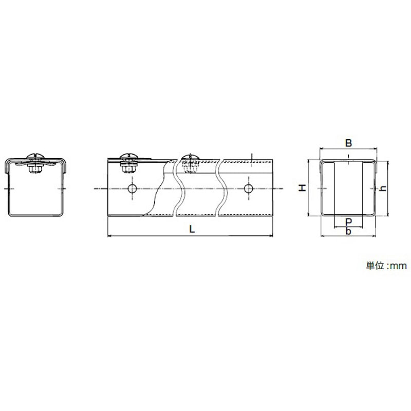 LD77 SUSケーブルダクト 1個 三桂製作所 【通販モノタロウ】