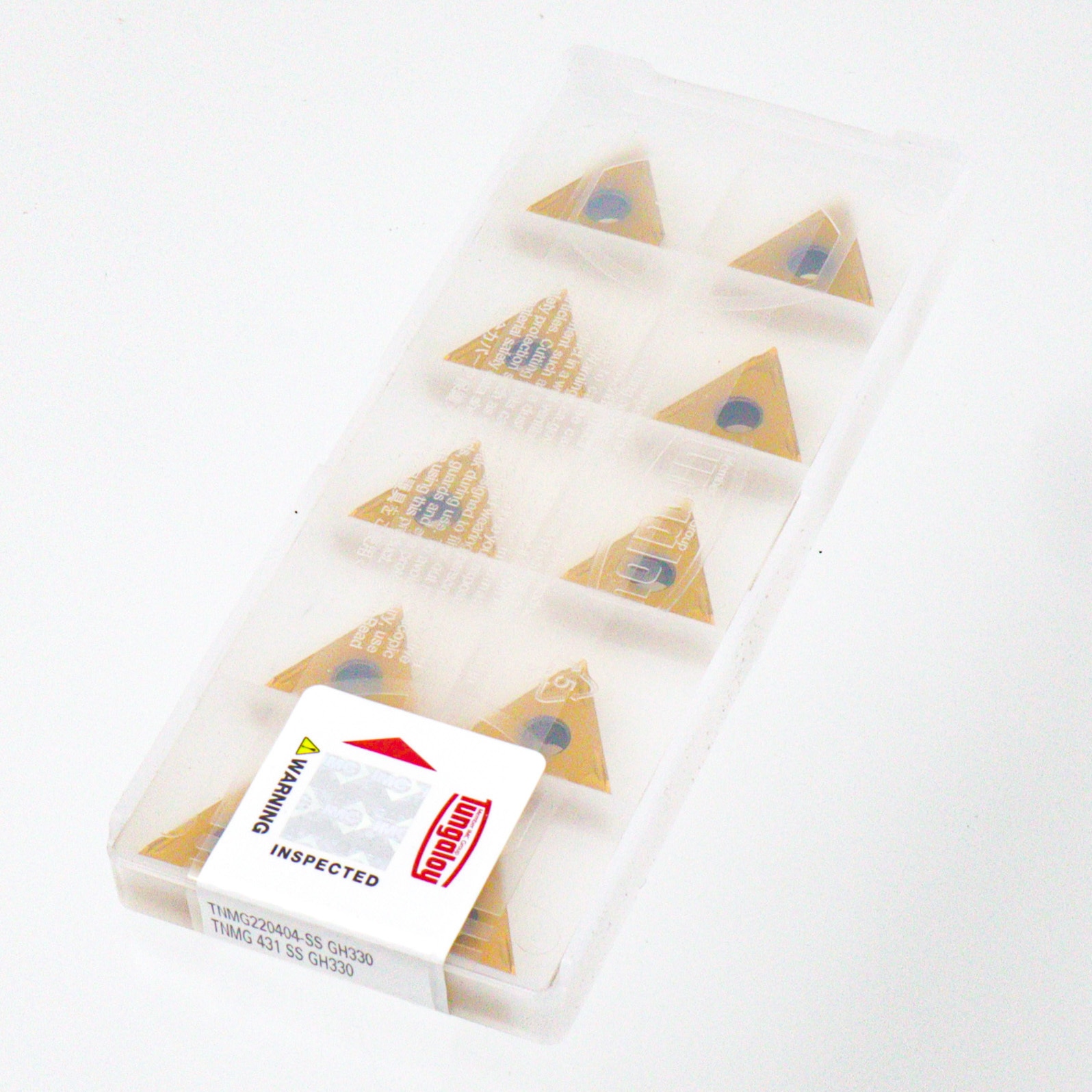 TNMG220404-SS GH330 チップ TNMG-SS タンガロイ 両面 形状:正三角形60° コーナー半径0.4mm 1箱(10個) TNMG220404-SS GH330