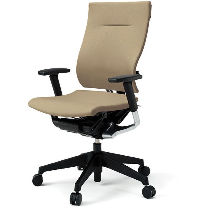 KE-717GV-T1Y3 スピーナチェア＜配送時組立サービス付＞ イトーキ キャスターあり クロスバック 肘掛あり   KE-717GV-T1Y3