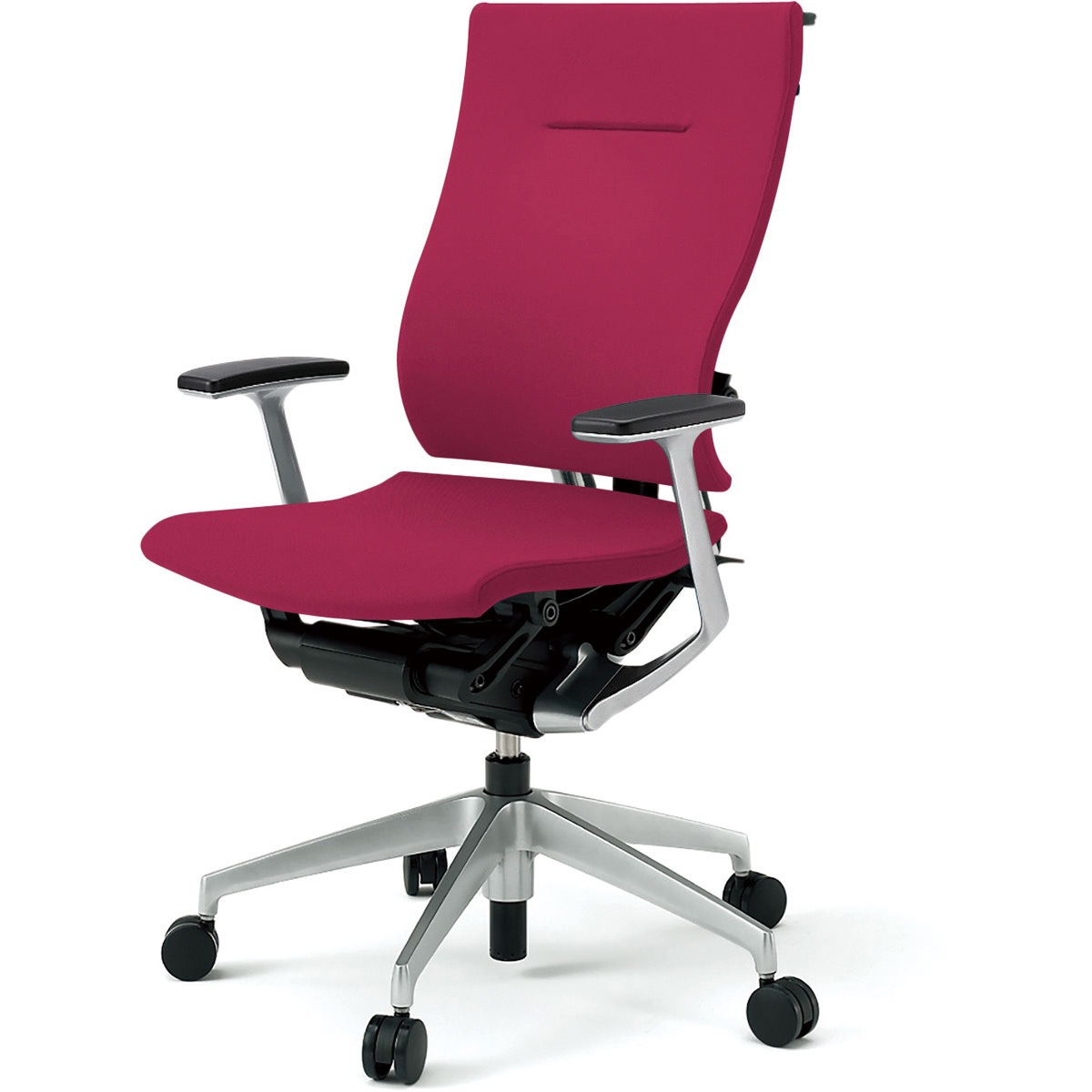 KE-715GVH-Z5M4 スピーナチェアハンガー付＜配送時組立サービス付＞ イトーキ キャスターあり クロスバック 肘掛あり   KE-715GVH-Z5M4