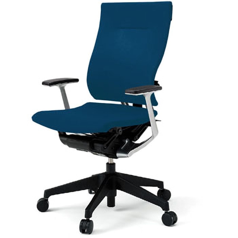 KE-715GV-T1B2 スピーナチェア＜配送時組立サービス付＞ イトーキ キャスターあり クロスバック 肘掛あり   KE-715GV-T1B2