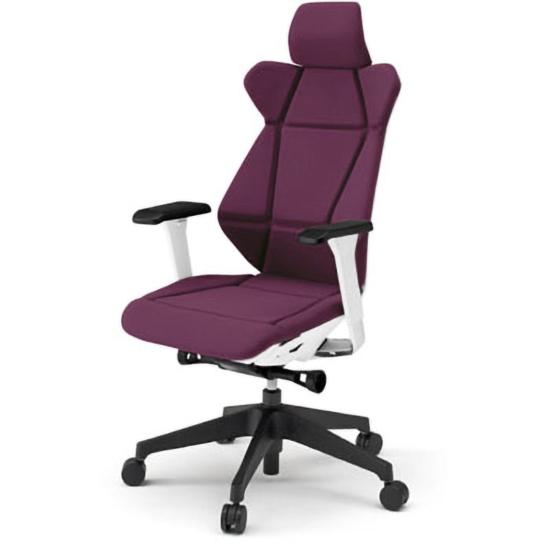 KF-827GC-TWX7 フリップフラップエクストラ＜配送時組立サービス付＞ イトーキ キャスターあり ランバーサポート:ランバーなし ブラック ホワイト   KF-827GC-TWX7