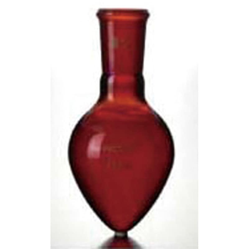 1570-02-2 茶褐色梨形フラスコ 1570シリーズ 1個 コスモスビード 【通販モノタロウ】