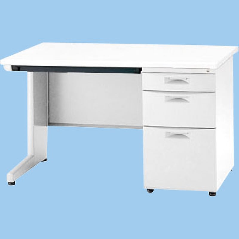 CZN-127CAB-W9W9 CZ 片袖デスク＜配送時組立サービス付＞ イトーキ ホワイト色 高さ700mm幅1200mm奥行700mm  CZN-127CAB-W9W9