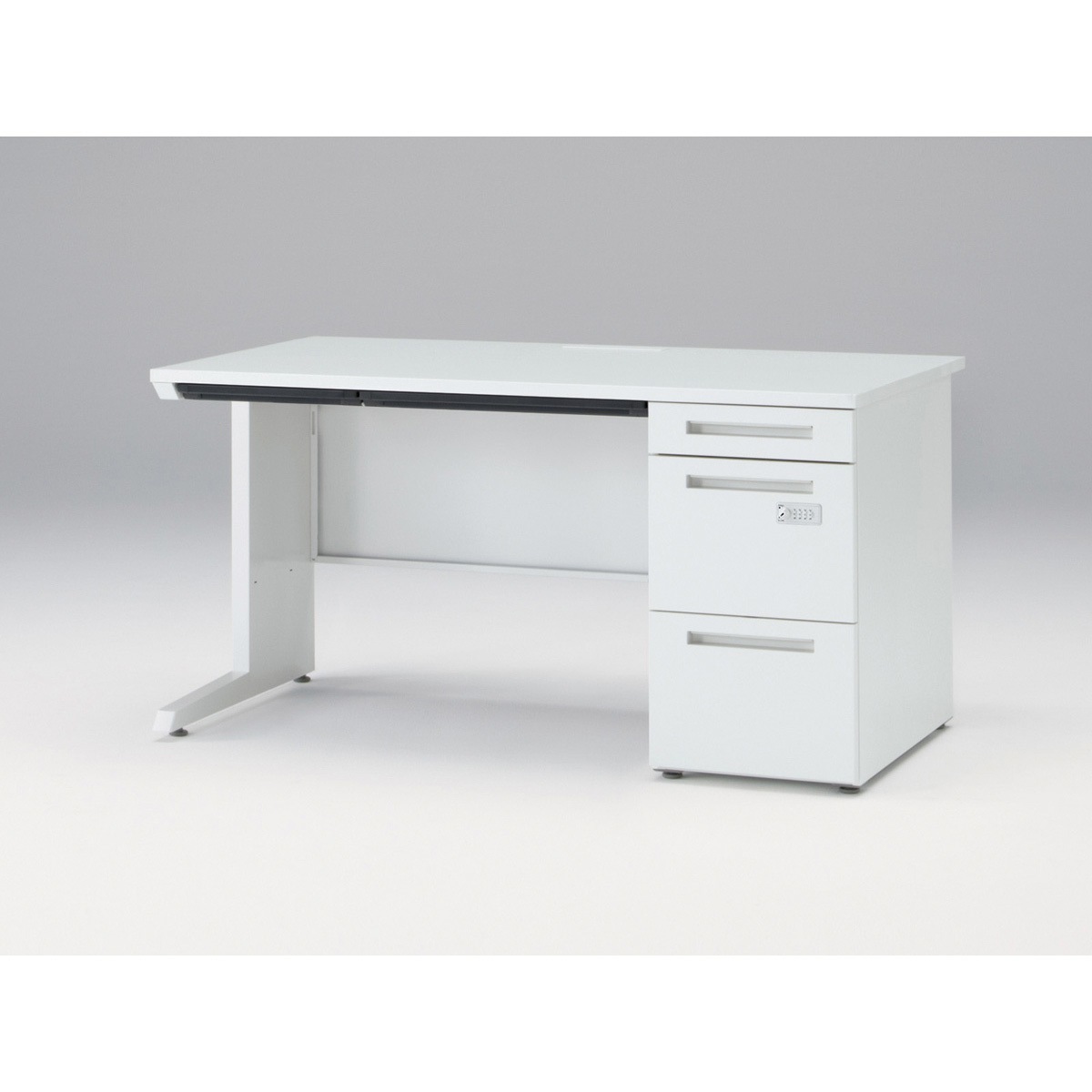 CZR-148CESK-9W9 CZRS片袖机ロングK＜配送時組立サービス付＞ イトーキ 組立・設置・取付 ホワイト色 高さ720mm幅1399mm奥行800mm  CZR-148CESK-9W9