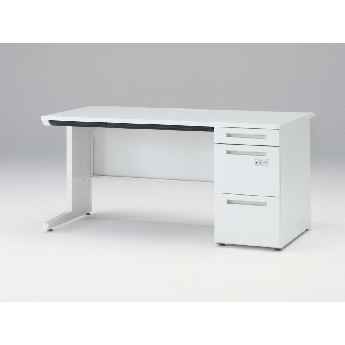 CZR-158CESK-9W9 CZRS片袖机ロングK＜配送時組立サービス付＞ イトーキ 組立・設置・取付 ホワイト色 高さ720mm幅1499mm奥行800mm  CZR-158CESK-9W9 71,390円