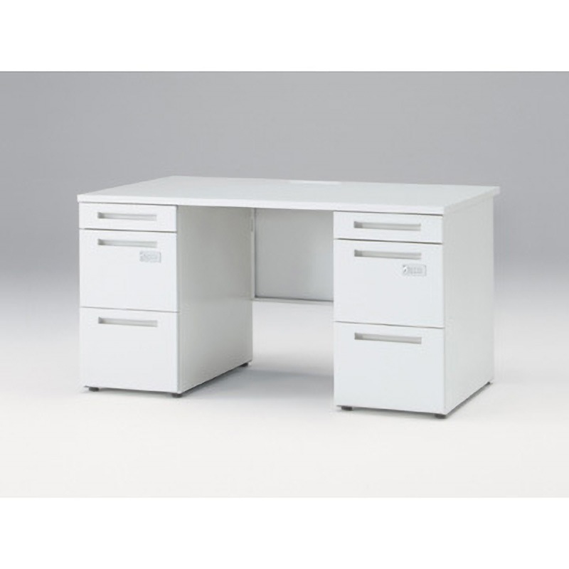 CZR-148KDSK-9W9 CZRS両袖机無ロングK＜配送時組立サービス付＞ イトーキ 組立・設置・取付 ホワイト色 高さ720mm幅1399mm奥行800mm  CZR-148KDSK-9W9