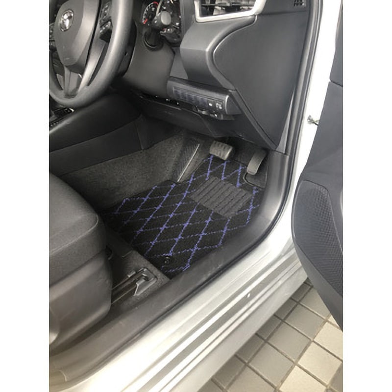 TT030535 車種別フロアマット(トヨタ)ダイヤ青 1セット ロイヤル化成