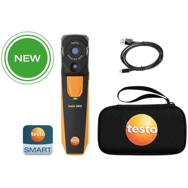 0563 0860 スマホ用サーモグラフィセット 860I 1台 testo(テストー) 【通販モノタロウ】