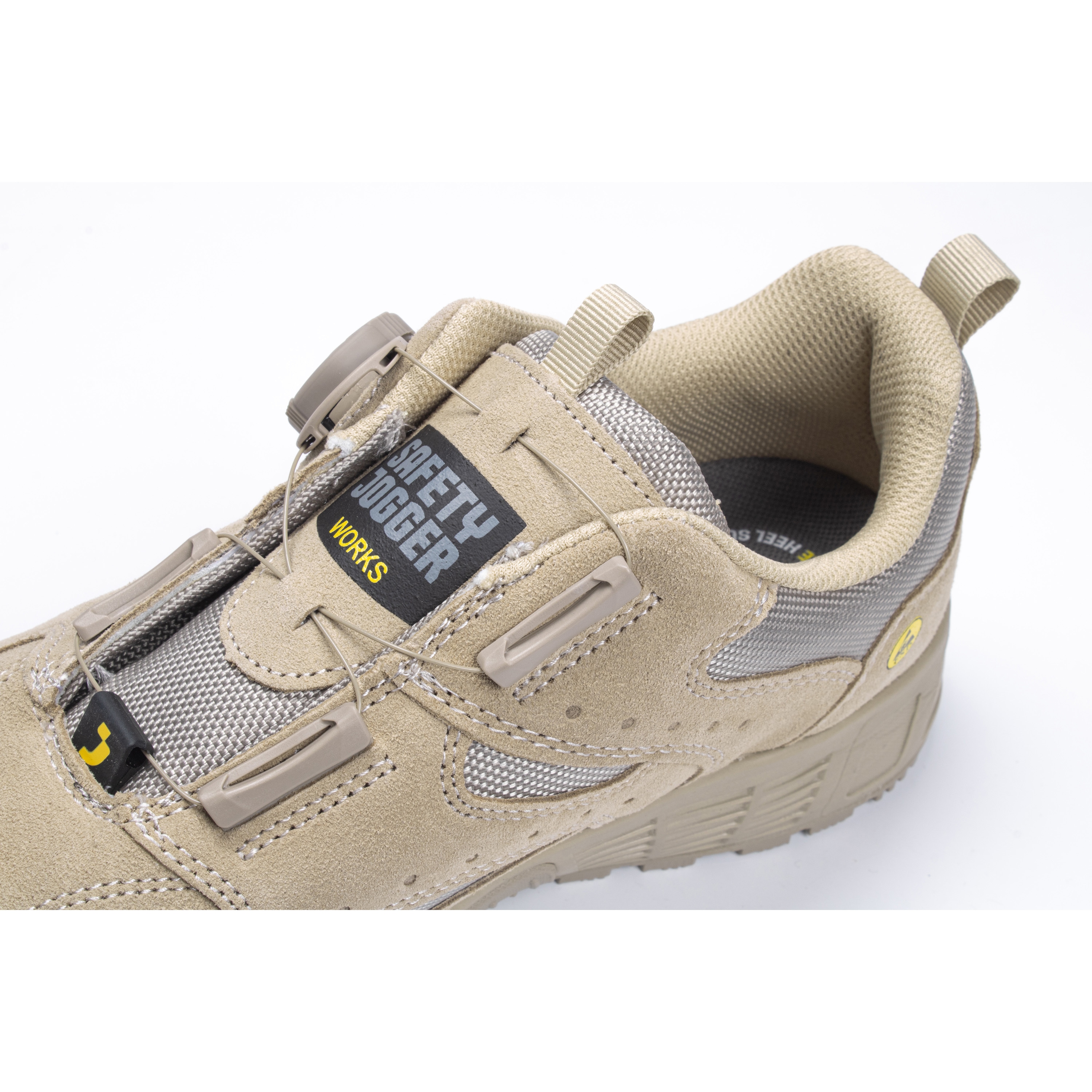 SANDYS3SLOWTLSSND25.5 作業靴 サンディーS3S サンド SAFETY J サイズ