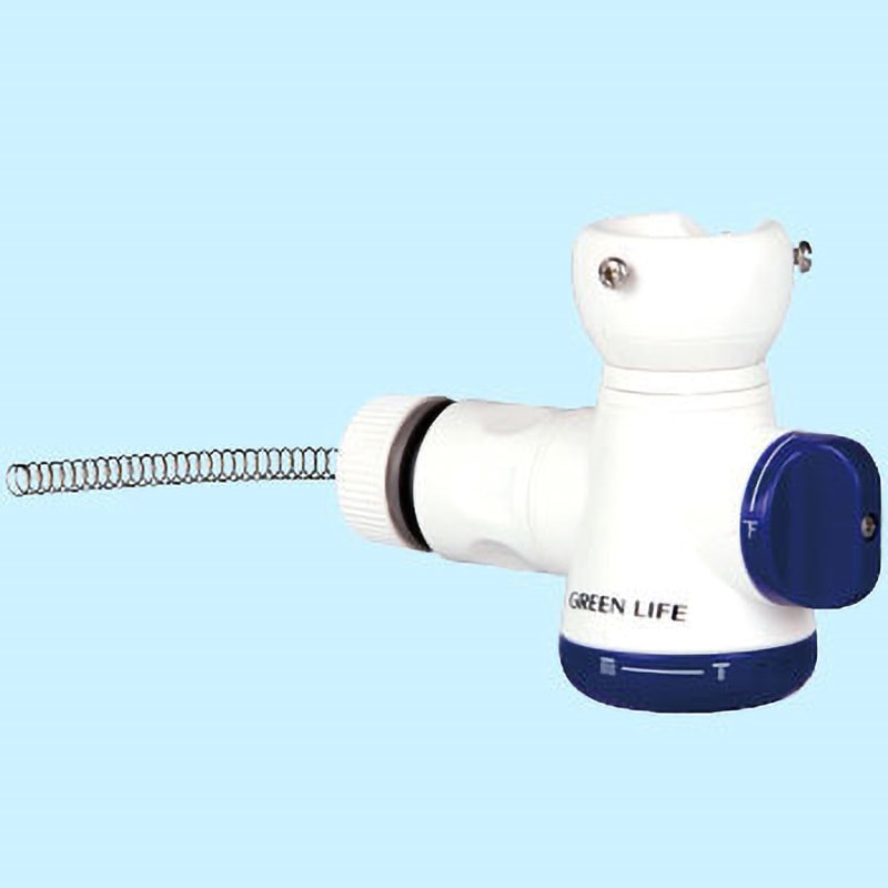 SJC-01 シャワー付蛇口コネクター グリーンライフ スプリング付 ABS