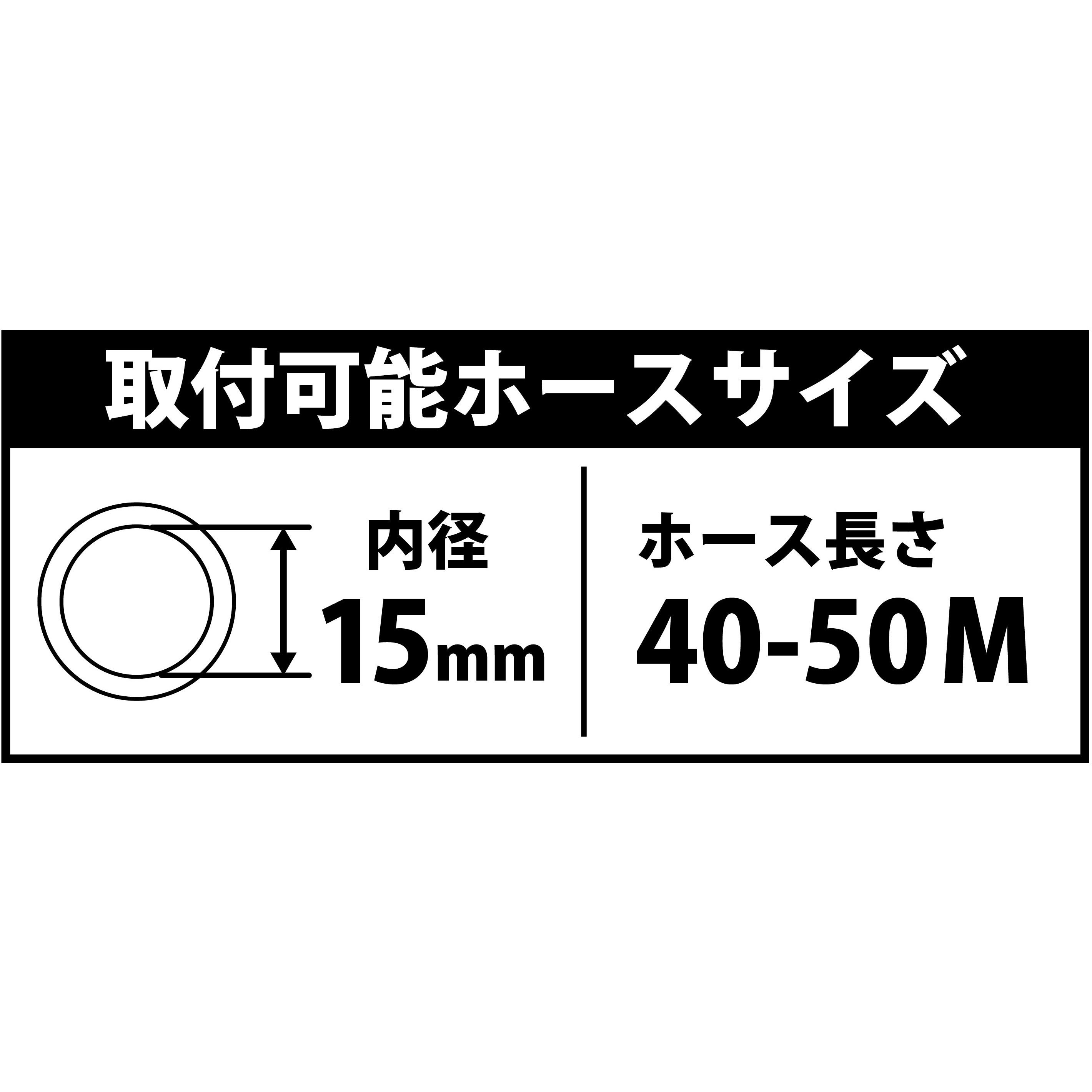 HR-L スチールホースリール グリーンライフ 適合ホース内径15mm - 【通販モノタロウ】