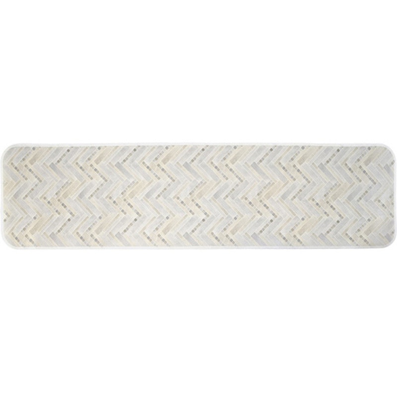 拭けるマットシリーズ モザイクタイル キッチンマット 1個 三愛繊維 【通販モノタロウ】