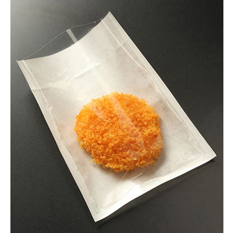 00587618 惣菜袋 エコテトラ 晒 100枚×32パック入 1ケース(32パック×100枚) PackStyle(パックスタイル) 【通販モノタロウ】