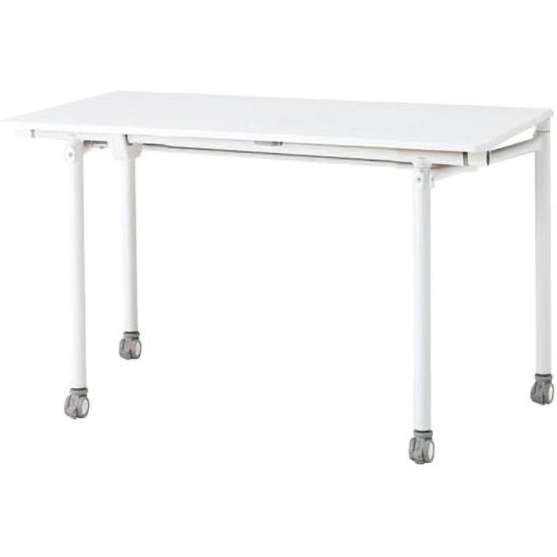 AFF-1206HNCL1WL AFF角型＜配送時組立サービス付＞ イトーキ キャスターあり ホワイト色 組立・設置・取付 高さ720mm幅1200mm奥行600mm  AFF-1206HNCL1WL