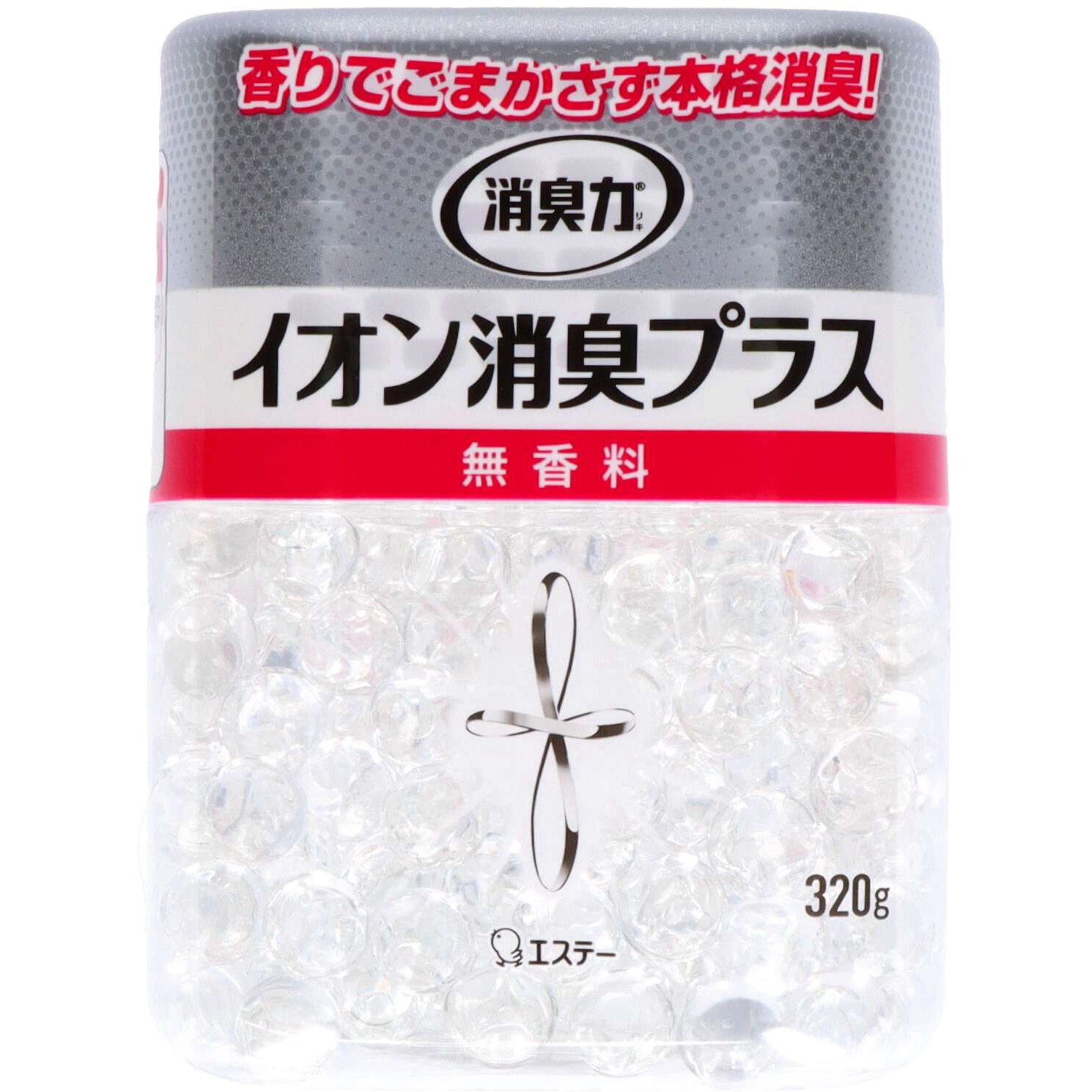 消臭力 クリアビーズイオン消臭プラス エステー 本体 1個(320g