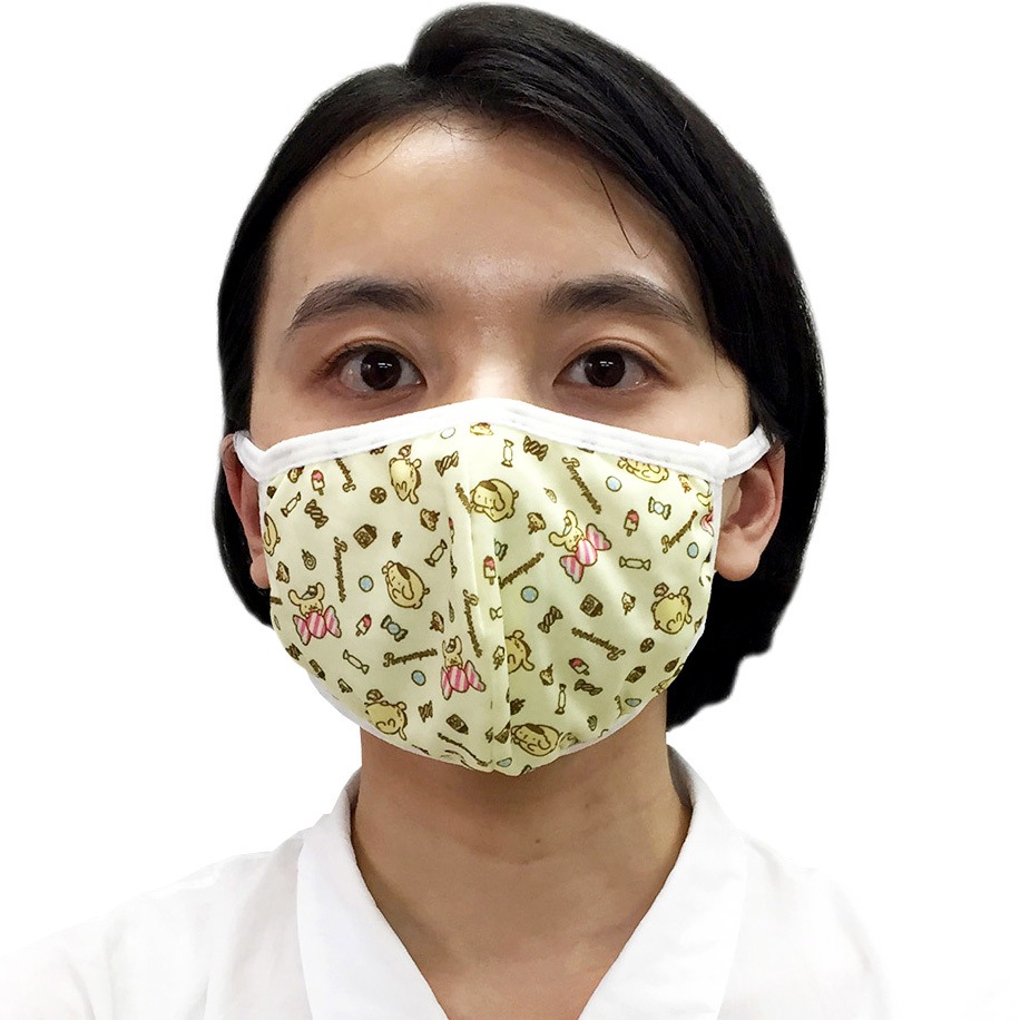 SPF500001-253 ポムポムプリン キャラクターファッションマスク 1枚