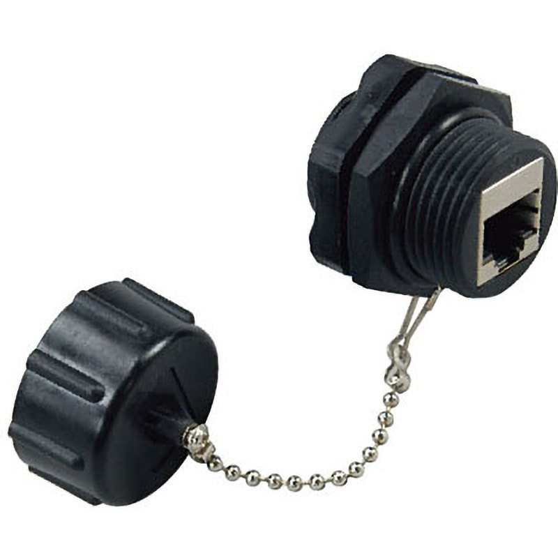 LKJACK-8WP 屋外用LANモジュラージャック DENSAN(デンサン/ジェフコム) 1個 LKJACK-8WP