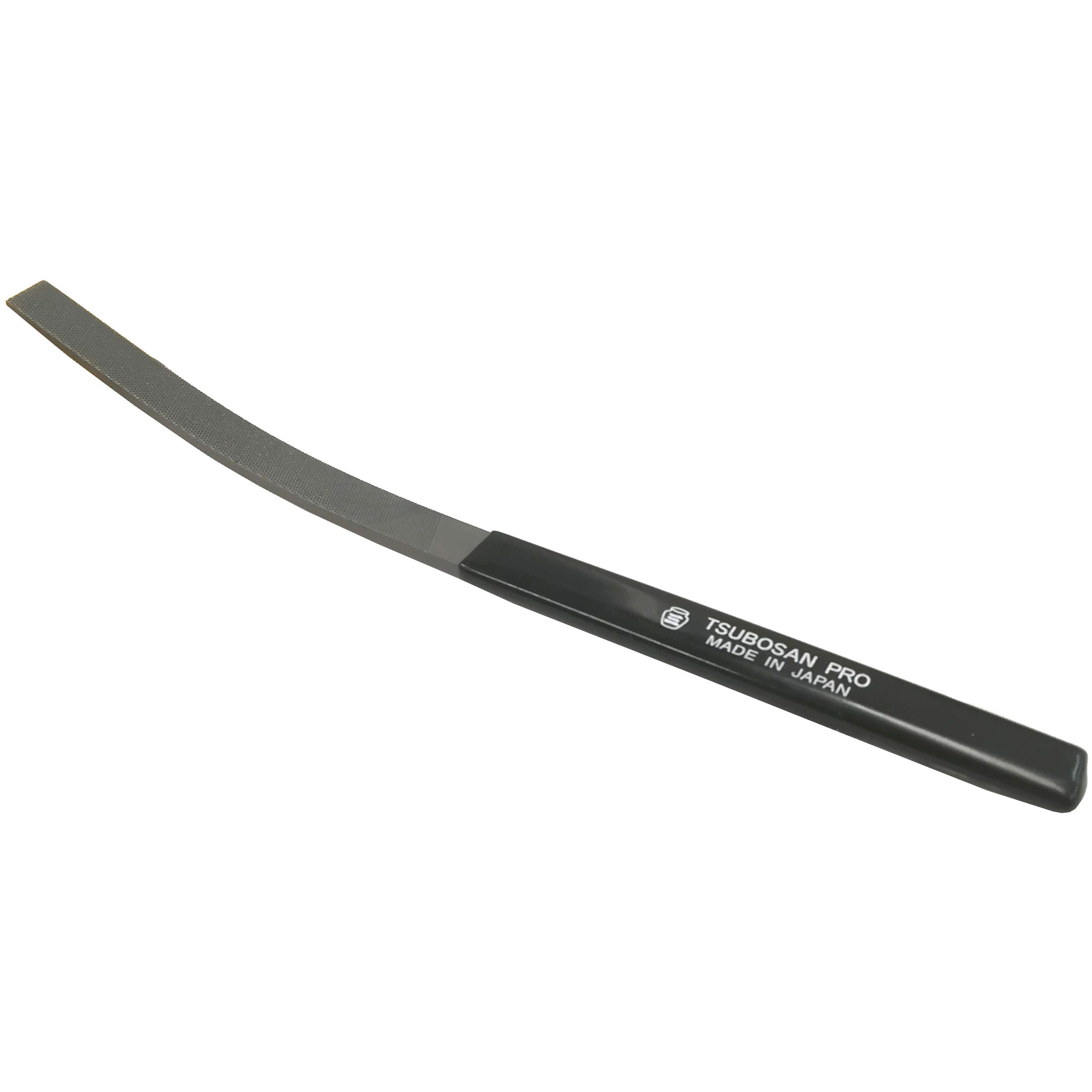 ■ツボサン プロヤスリ クランク型 5本組 半丸 細目[送料別途見積り][掲外取寄][店頭受取不可]