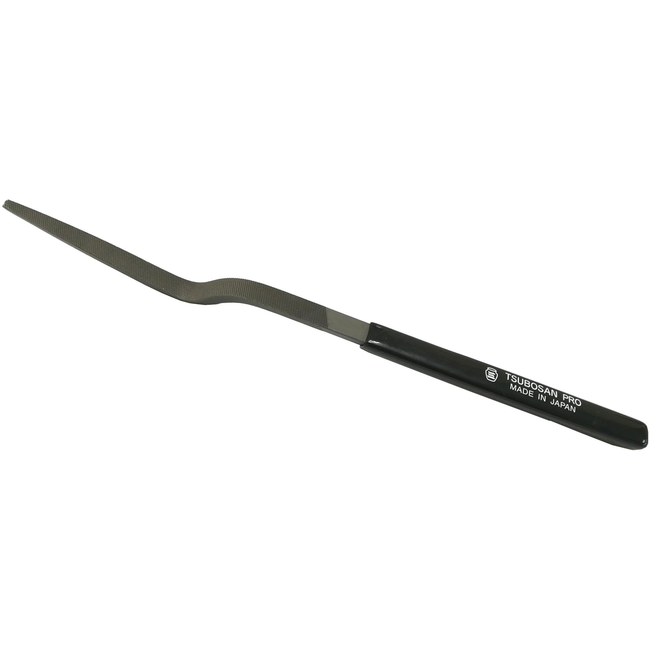 SAC0502 プロヤスリ(コテヤスリ)クランク型 ツボサン 中目 幅9mm刃長110mm 1セット(5本) SAC0502 5,476円