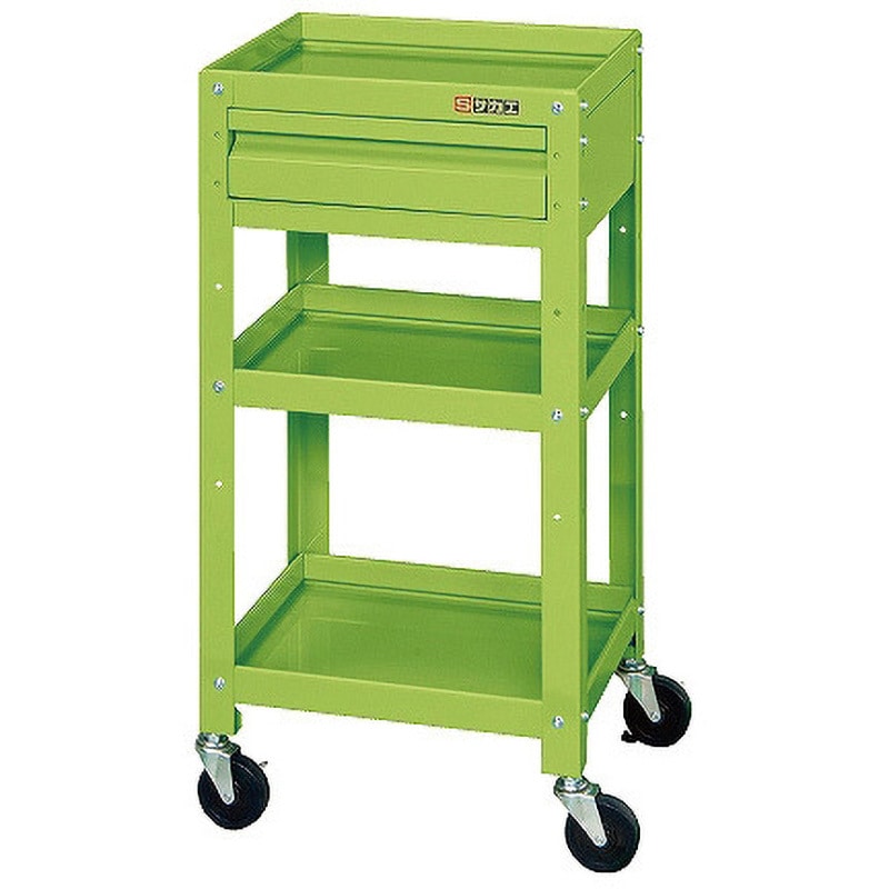 CSLA-5483C ニューCSツールワゴン(完成品配送・皿型棚板タイプ) 1台