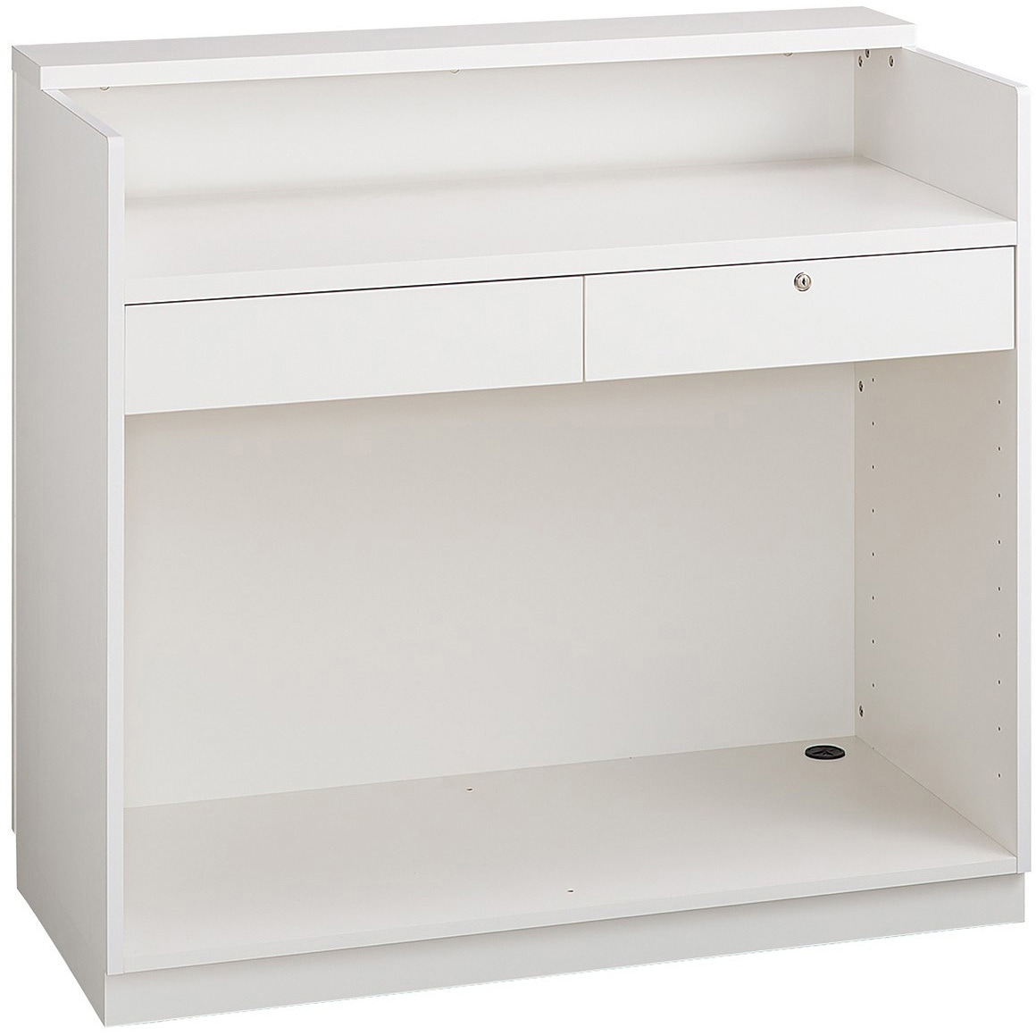 2412-6053 レジカウンター 小天板タイプ 幅120cm ホワイト オープンタイプ 1台 ストア・エキスプレス 【通販モノタロウ】 59,388円