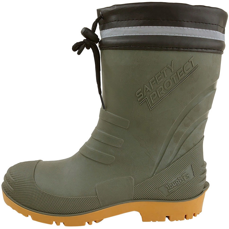 KR7480 TPE踏貫き防止セーフティブーツ ショート丈 KITA(喜多) 鋼先芯