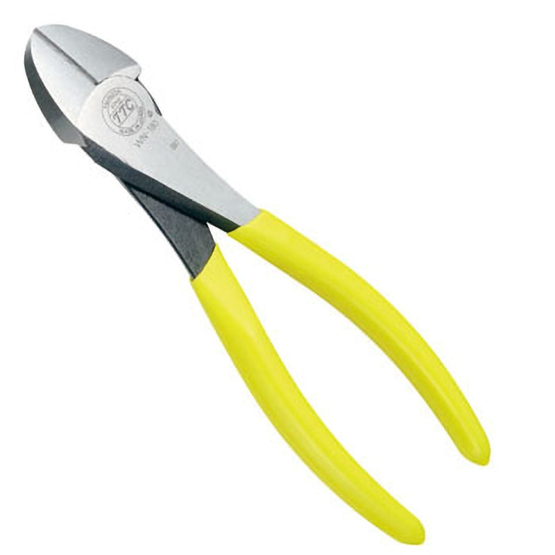 ٩(^‿^)۶もんた？ WN-180 三芯線切断対応!(Φ1.6mm×3芯) WIDE(ワイド) ニッパー 180mm 1個