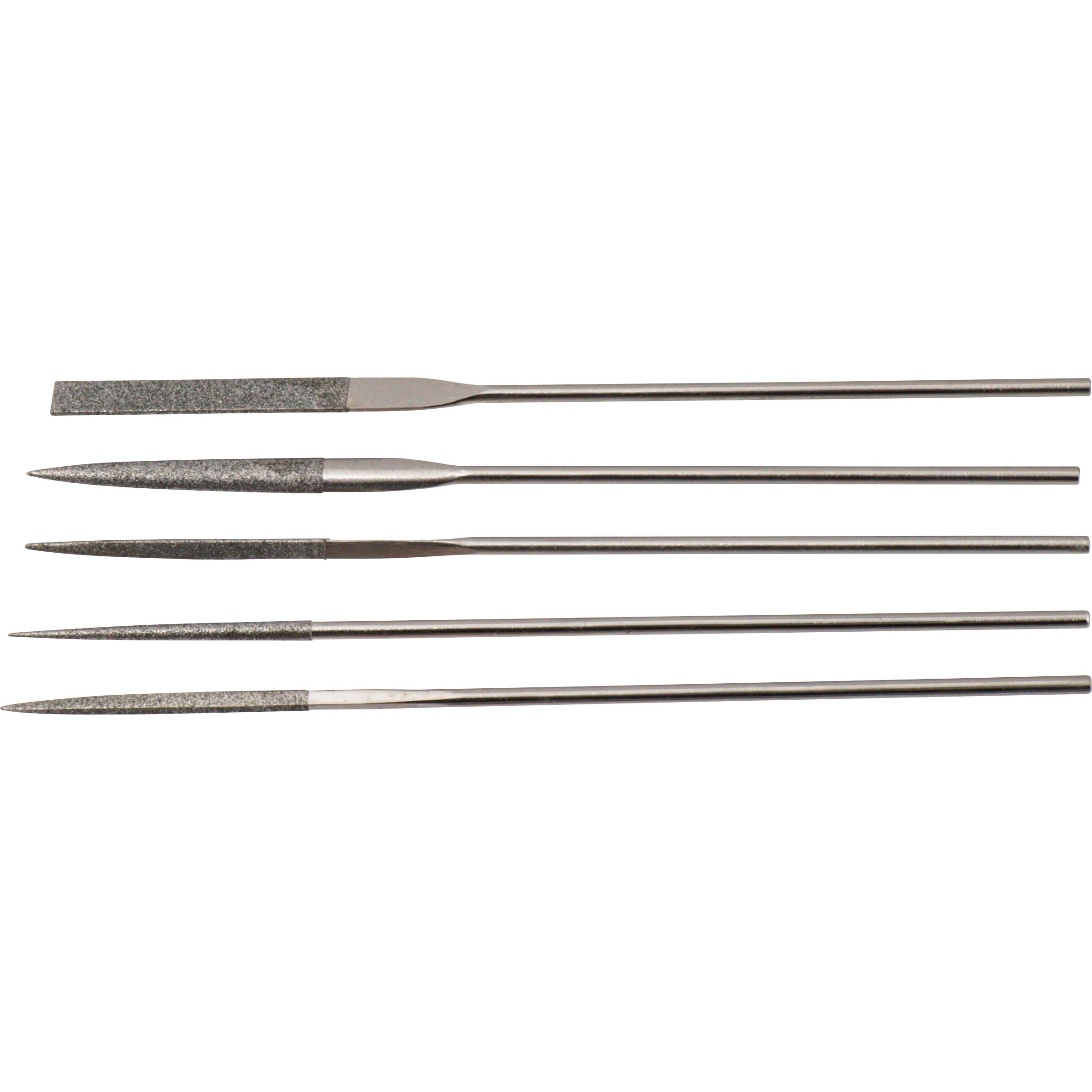 NDSST12 精密用ヤスリ 名古屋ダイヤモンド工業 全長140mm 1セット(5種類) NDSST12