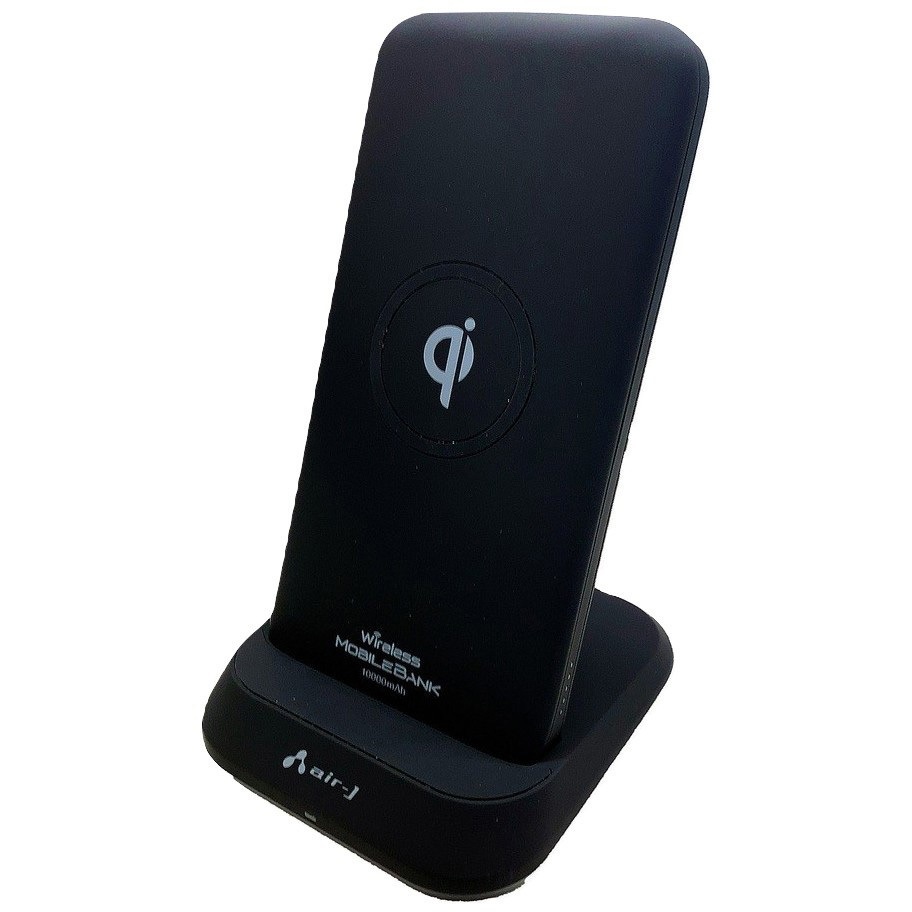 MB-WJS10000 10000mAモバイルバッテリー内蔵ワイヤレススタンド充電器