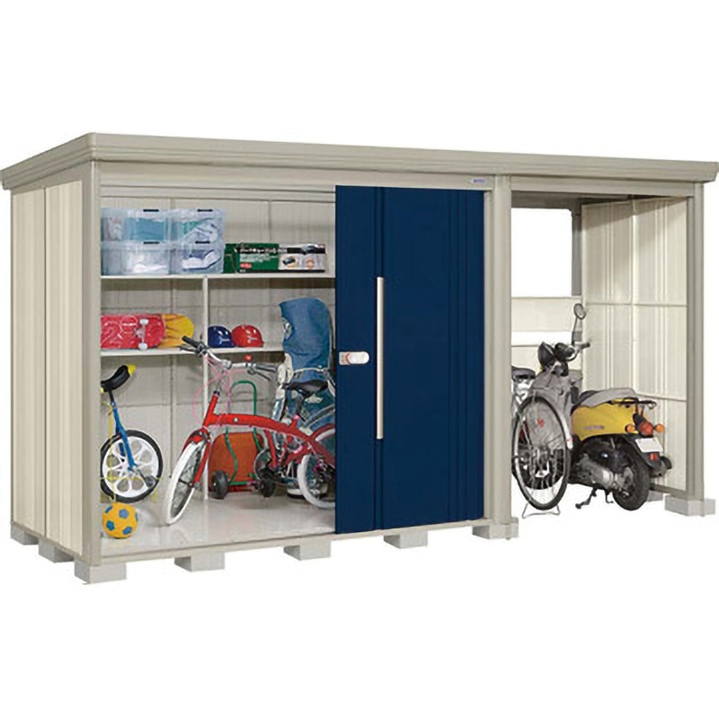 TP-S4015D Mr.ストックマン プラスアルファ 多雪型 間口4047mm TAKUBO(タクボ/田窪工業所) 標準屋根タイプ 奥行1590mm高さ2110mm  TP-S4015D