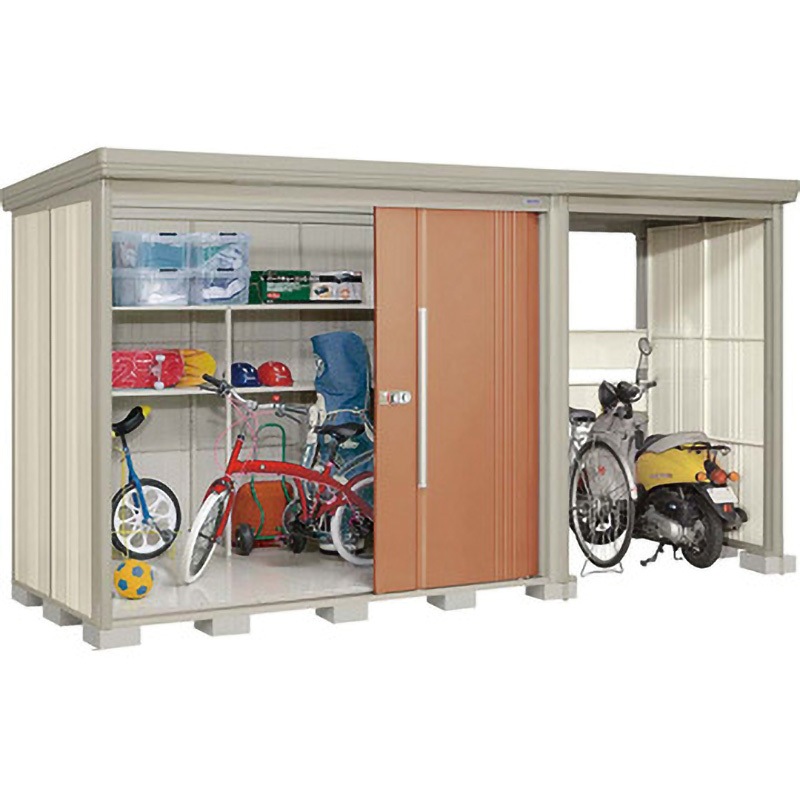 TP-S4015T Mr.ストックマン プラスアルファ 多雪型 間口4047mm TAKUBO(タクボ/田窪工業所) 標準屋根タイプ 奥行1590mm高さ2110mm  TP-S4015T