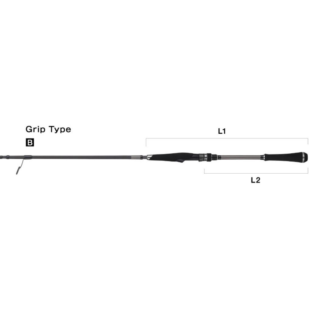S68/84M-P6.5(166668) アウトバック テイルウォーク 継数6.5本 全長6'8