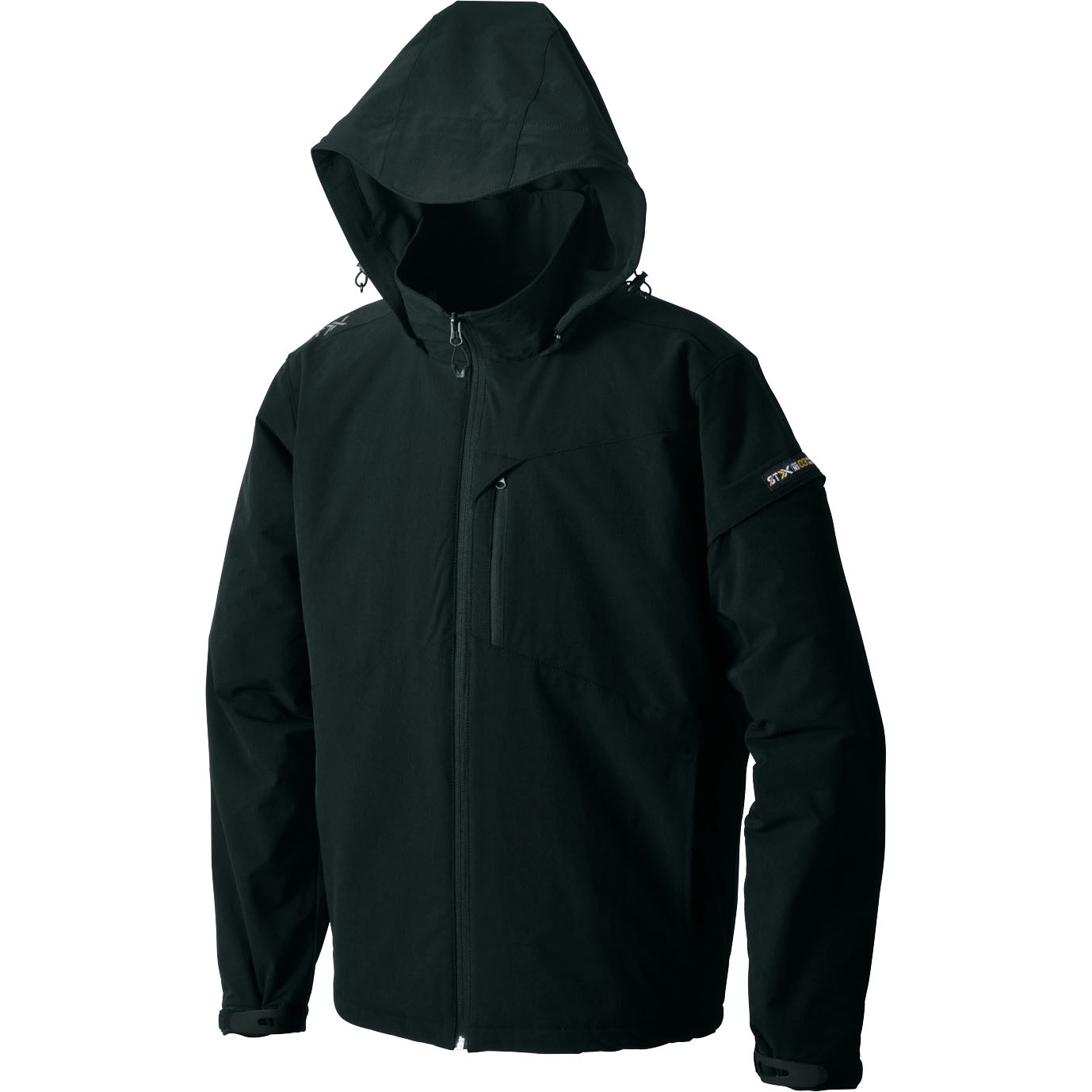 03080 STX アドバンスヒートジャケット (服のみ) S-HEAT(シンメン) ブラック色 サイズS着丈66cm