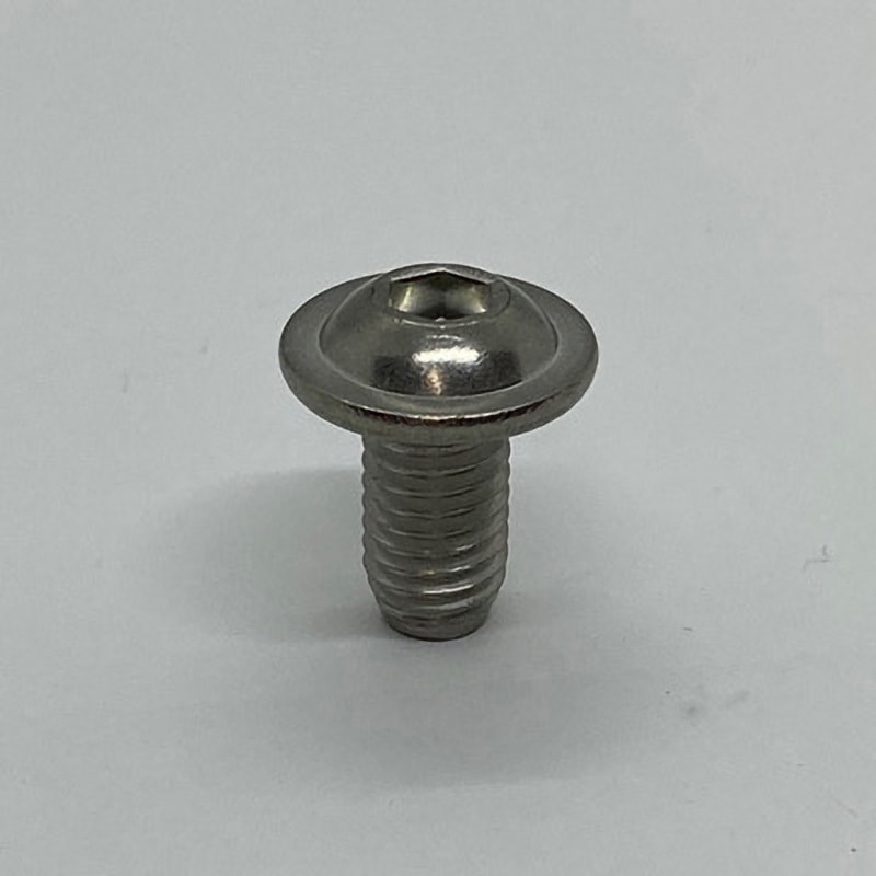 SUS304 FBCS M3X5 ステンレスフランジボタン 由良産商 SUS304相当製 パシペート ピッチ0.5mm 1箱(1000本)