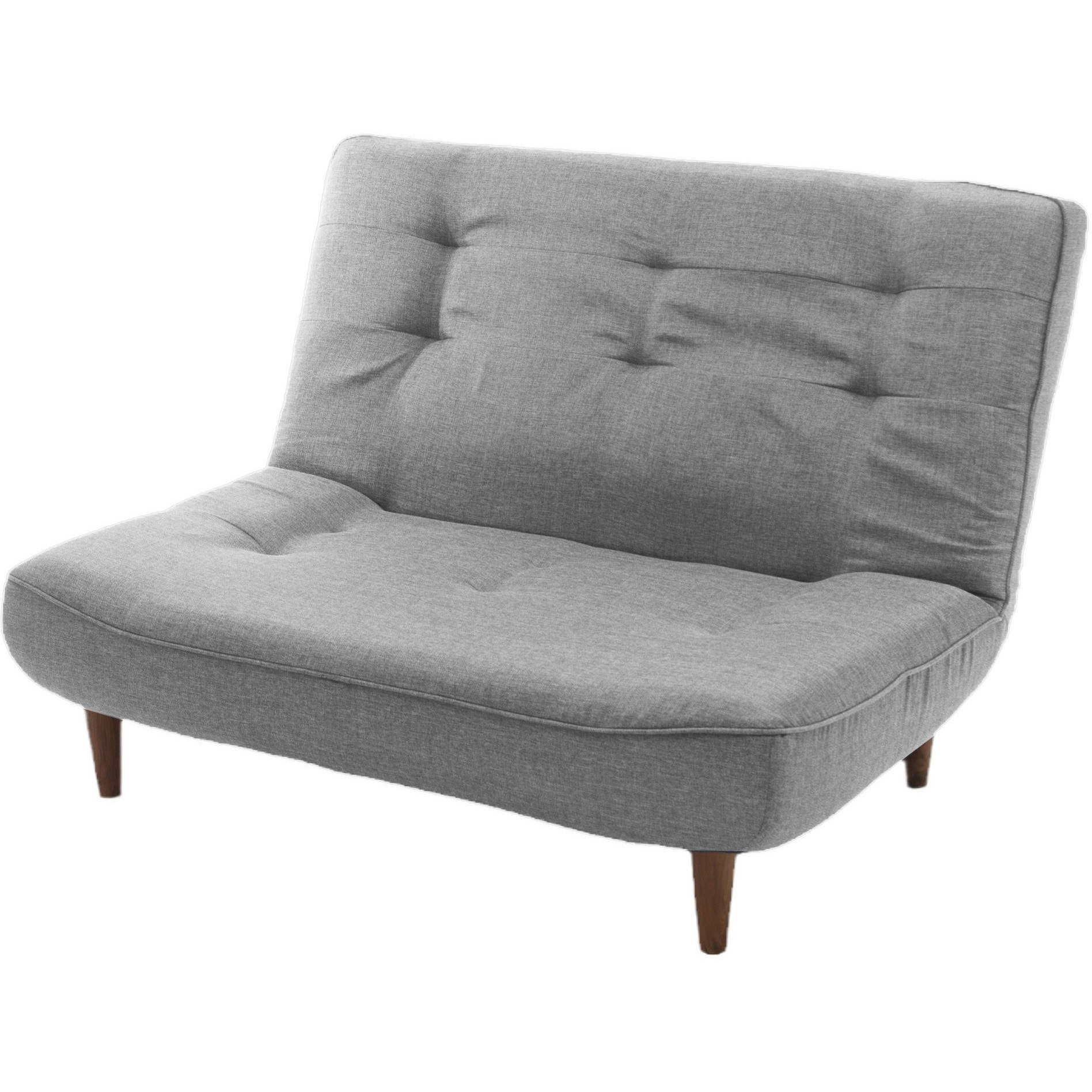 A40p-606GRY ハイバックソファ LULU-2p セルタン デニム調アッシュグレー色 二人掛けサイズ  A40p-606GRY