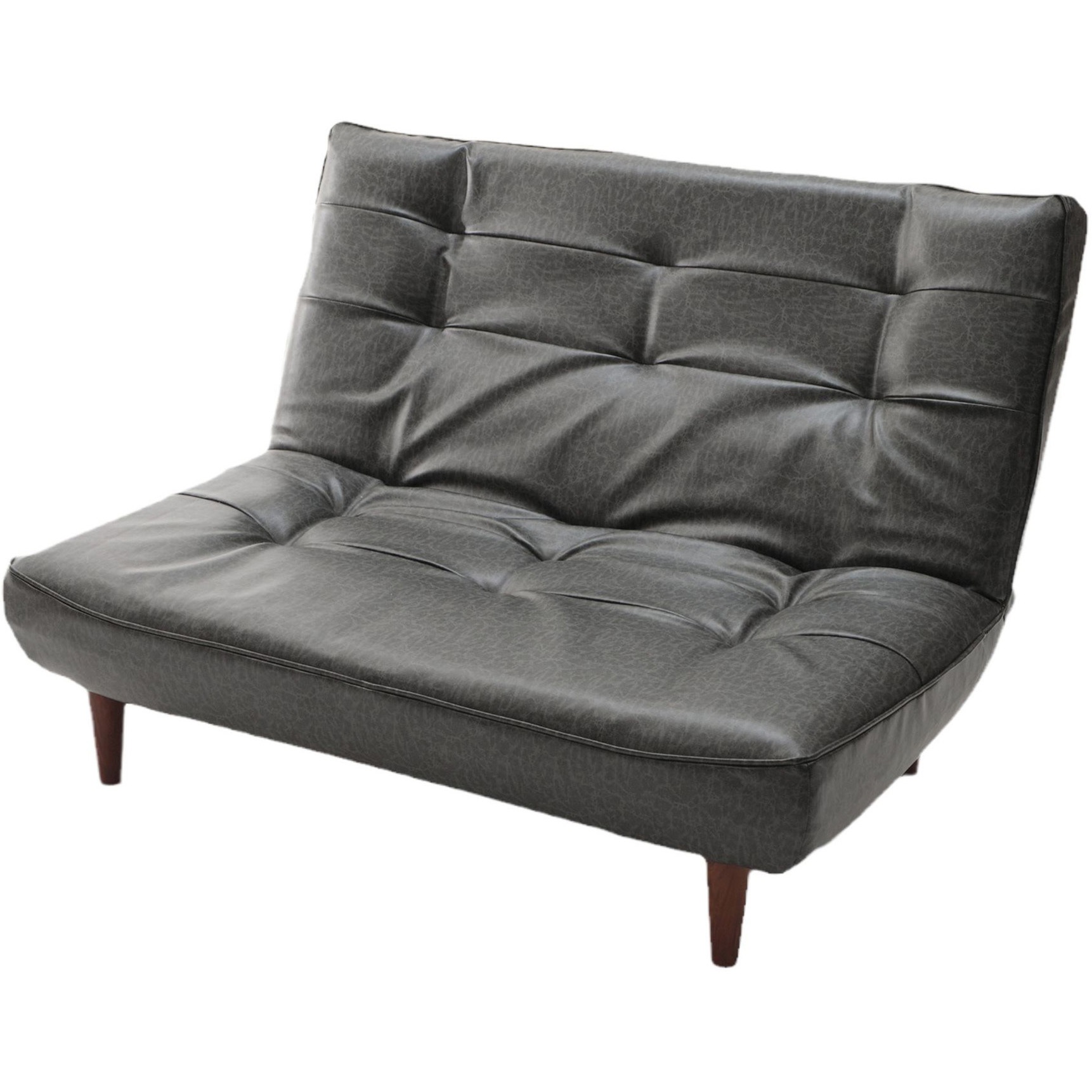 A40p-694BK ハイバックソファ LULU-2p セルタン PVCヴィンテージ