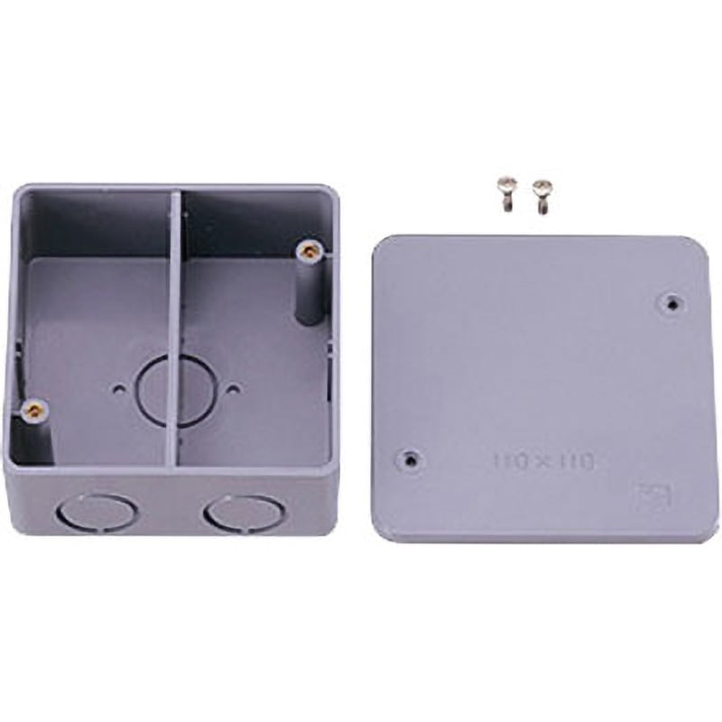 露出用 四角アウトレットボックス 伊藤電気製作所 【通販モノタロウ】