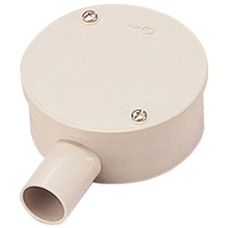 露出用丸型ボックス カブセ蓋(ビス止) 伊藤電気製作所 【通販モノタロウ】